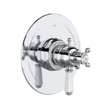 Rohl U.TEW23W1L-APC Perrin and Rowe Edwardian 1/2" Thermostatic and Pressure Balance Shower Trim