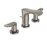 TOTO TLG01201U#BN GO Series Two Handle Widespread Bathroom Sink Faucet with Drain Assembly, Brushed Nickel