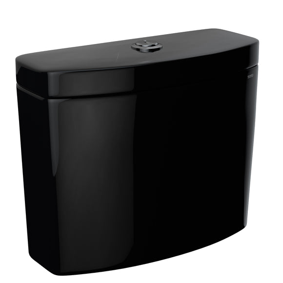 TOTO Aquia IV Dual Flush 1.28 and 0.9 GPF Toilet Tank Only with WASHLET+ Auto Flush Compatibility, Ebony - ST446EMNA#51