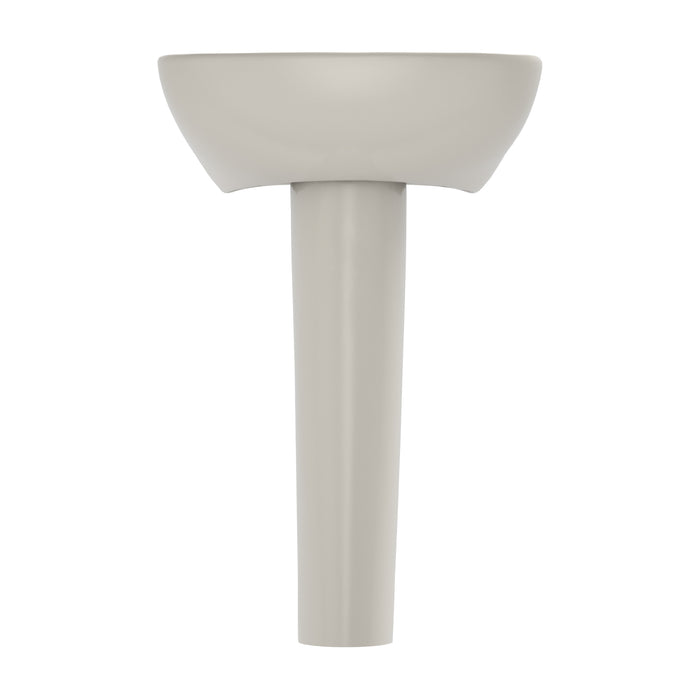 TOTO LPT241G#12 Supreme Oval Basin Pedestal Bathroom Sink for Single Hole Faucets, Sedona Beige