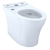 TOTO CT446CEFGNT40#01 Aquia IV Elongated Skirted Toilet Bowl - WASHLET+ Ready, Cotton White