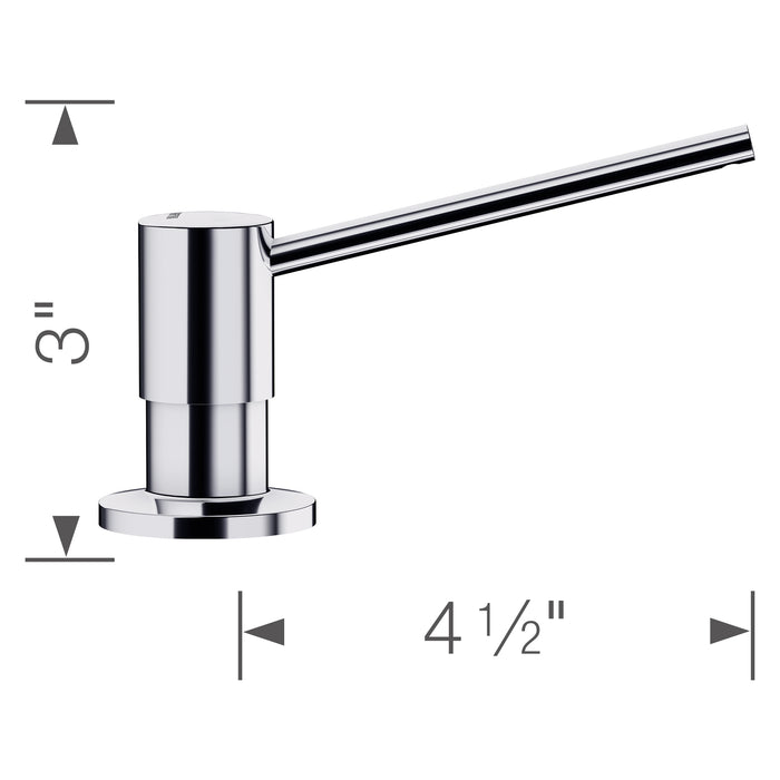 Blanco 400601 Torre Soap Dispenser - Chrome