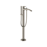 TOTO TBG09306U#BN GM Single-Handle Free Standing Tub Filler with Handshower, Brushed Nickel