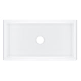 Rohl MSUM3318WH Shaws Shaker 33" Single Bowl Undermount Fireclay Kitchen Sink