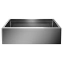 Blanco 525243 Quatrus R15 Ergon 33" Single Bowl Apron-Front Stainless Steel Farmhouse Sink
