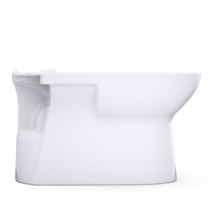 TOTO CT472CUFGT40#01 Glaston WASHLET+ Elongated Skirted Toilet Bowl, Cotton White