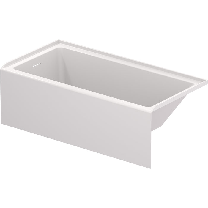 Duravit 700656000000090 Vero 60" x 30" Alcove Bathtub