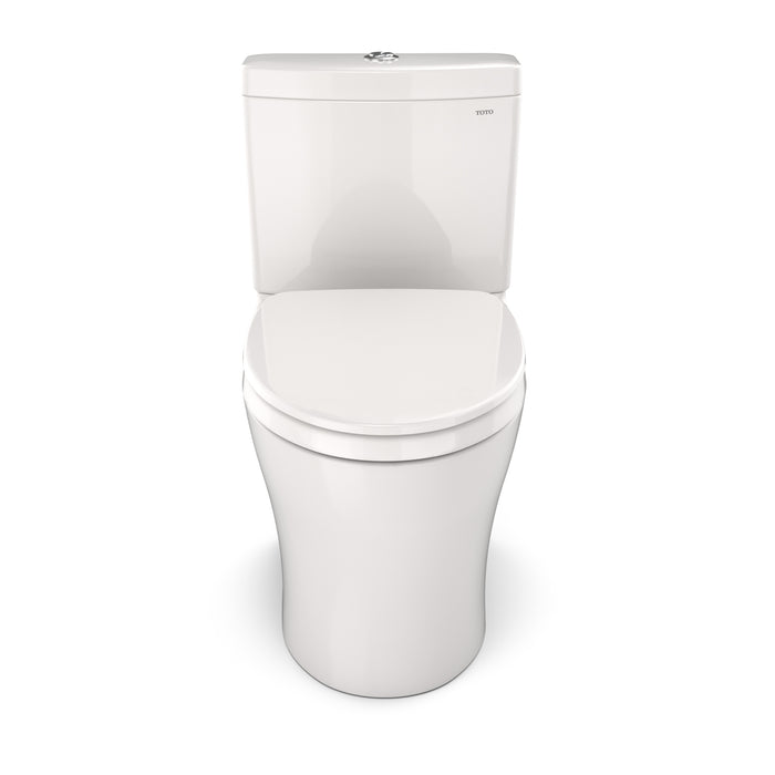 TOTO MS446124CEMGN#11 Aquia IV Washlet+ Elongated Dual Flush Regular Height Toilet, Colonial White