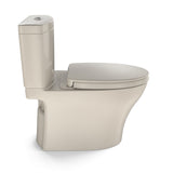 TOTO MS446124CEMFGN#03 Aquia IV Two-Piece Dual Flush Toilet, WASHLET+ Ready, Bone Finish