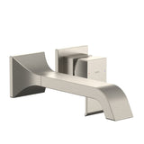 TOTO TLG08308U#BN GC 1.2 GPM Wall-Mount Single-Handle Long Bathroom Faucet in Brushed Nickel