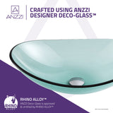 ANZZI LS-AZ8121 Tale Series Deco-Glass Vessel Sink in Lustrous Green