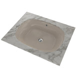 TOTO LT481G#03 Maris Oval Undermount Bathroom Sink with CEFIONTECT, Bone