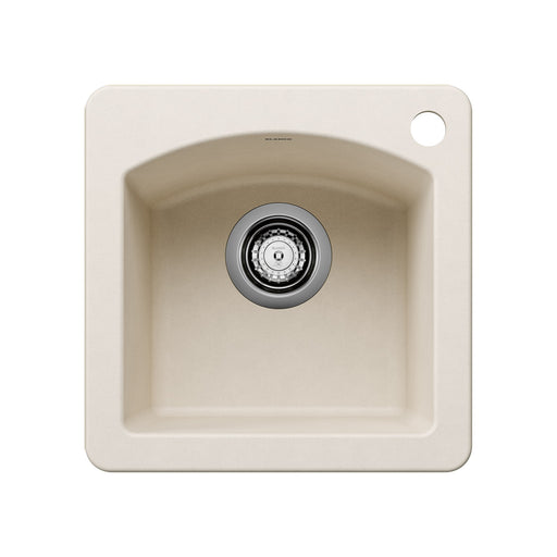 Blanco 443070 Diamond SILGRANIT 15" Dual Mount Bar Sink - Soft White