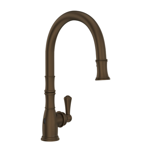 Rohl U.4734EB-2 Perrin and Rowe Georgian Era Pulldown Touchless Faucet