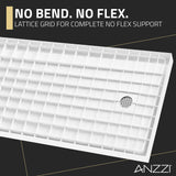 ANZZI SB-AZ101R ALEXANDER 60" x 30" Right Drain Shower Base in White