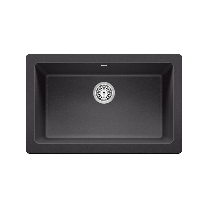 Blanco 526538 Vintera SILGRANIT 30" Single Bowl Apron-Front Farmhouse Sink - Anthracite