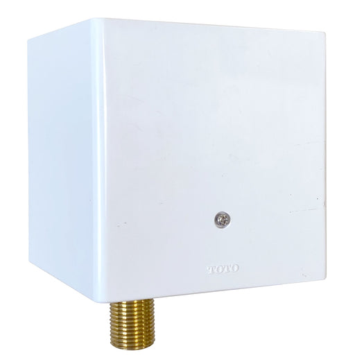 TOTO ECOPOWER 0.35 GPM 20 second on-demand water supply controller valve for touchless bathroom spouts.