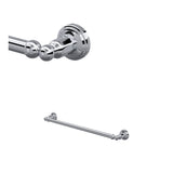 Rohl U.6940APC Perrin and Rowe Edwardian Wall Mount 19 1/2" Single Towel Bar