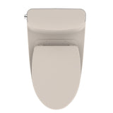 TOTO MS642124CUFG#12 Nexus 1G One-Piece Elongated Universal Height Toilet with SoftClose Seat, Sedona Beige