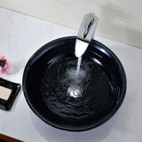 ANZZI LS-AZ8097 Rongomae Series Deco-Glass Vessel Sink in Coiled Blue