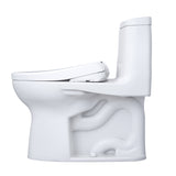 TOTO MW6044726CEFGA#01 WASHLET+ UltraMax II One-Piece Toilet with Auto Flush WASHLET+ S7 Bidet Seat, Cotton White