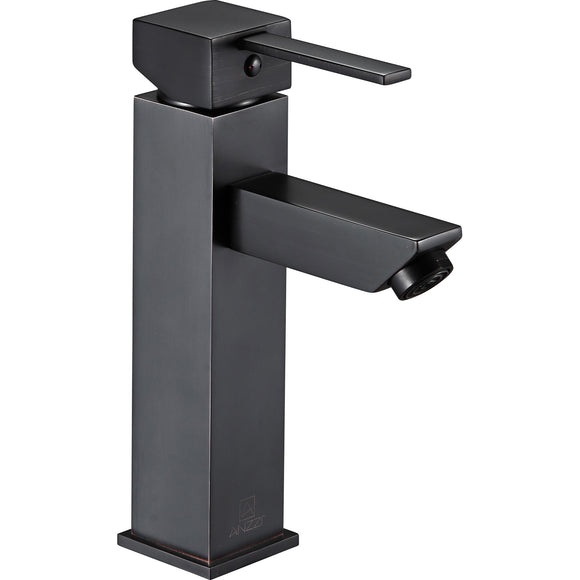 Pygmy Single Hole Single Handle Bathroom Faucet in Oil Rubbed Bronze