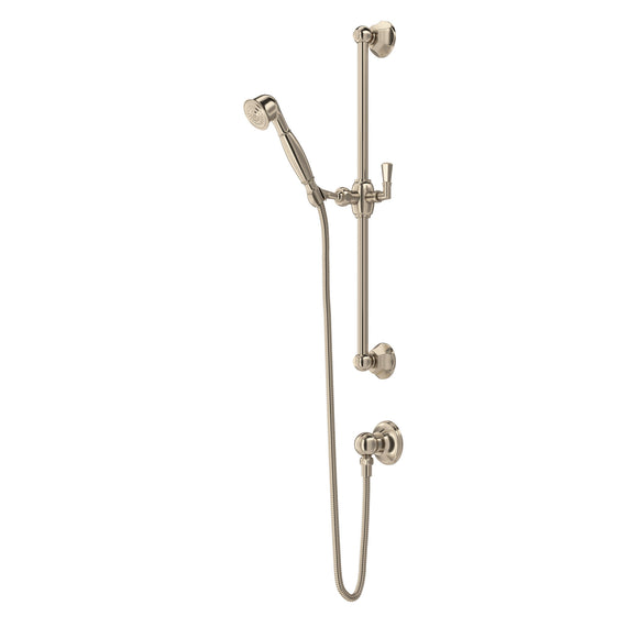 House of Rohl 1330STN Handshower Set with 24" Slide Bar and Handshower