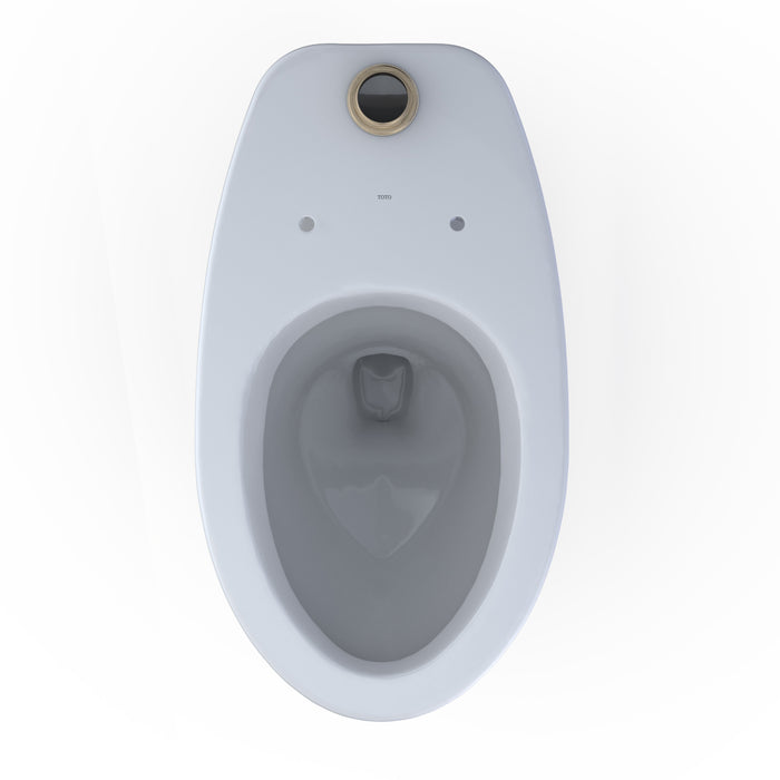 TOTO CT725CUF#01 Commercial Flushometer Floor-Mounted Universal Height Toilet, Elongated, Cotton White