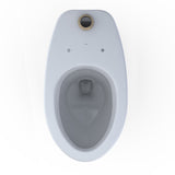 TOTO CT725CUF#01 Commercial Flushometer Floor-Mounted Universal Height Toilet, Elongated, Cotton White