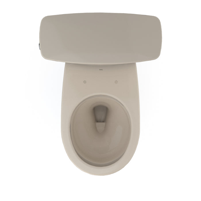 TOTO CST785CEFG#03 Drake Transitional Two-Piece Round 1.28 GPF Universal Height Toilet, Bone