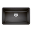 Blanco 440149 Precis SILGRANIT 32" Super Single Undermount Kitchen Sink - Anthracite