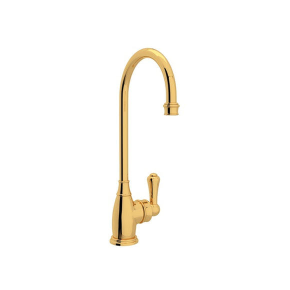 Rohl U.4700EG-2 Perrin and Rowe Georgian Era Single Lever Single Hole Bar and Food Prep Faucet