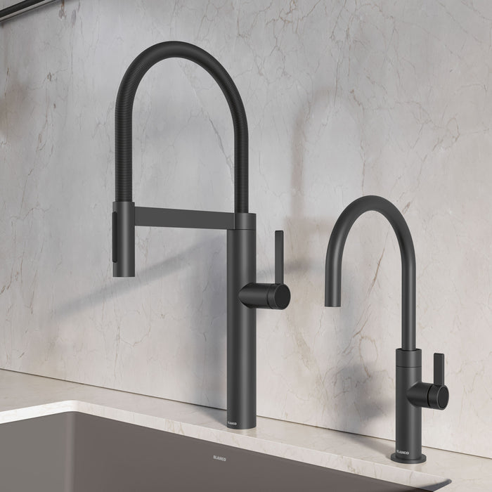 Blanco 527491 Culina II High Arc Beverage Faucet - RO Compatible - Matte Black