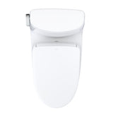 TOTO MW6044726CUFGA#01 WASHLET+ UltraMax II 1G One-Piece Toilet with Auto Flush WASHLET+ S7 Bidet Seat, Cotton White