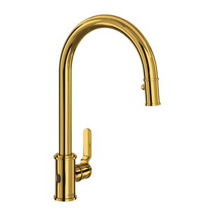 Rohl U.4534HT-ULB-2 Perrin and Rowe Armstrong Pulldown Touchless Kitchen Faucet