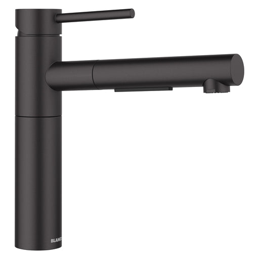Blanco 527560 Alta II Low Arc Pull-Out Dual-Spray Kitchen Faucet - Matte Black