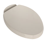 TOTO SS204#03 Oval SoftClose Slow Close Elongated Toilet Seat and Lid, Bone