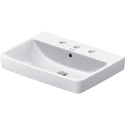 Duravit 2375650087 No.1 25 5/8" Rectangular Wall Mounted Bathroom Sink