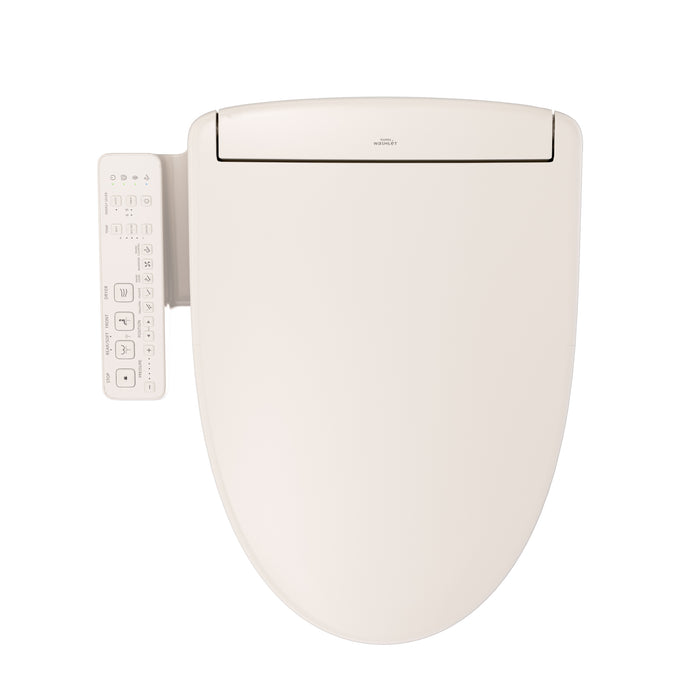 TOTO SW3346#12 Washlet S2 Electronic Bidet Toilet Seat with Water Heating, Elongated, Sedona Beige