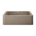 Blanco 401988 Ikon SILGRANIT 33" Single Bowl Apron-Front Farmhouse Sink - Truffle