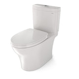 TOTO MS446124CEMFGN#11 Aquia IV Two-Piece Dual Flush Toilet, WASHLET+ Ready, Colonial White