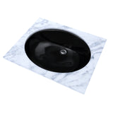 TOTO LT579#51 Rendezvous Oval Undermount Bathroom Sink, Ebony