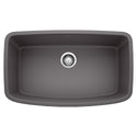 Blanco 441611 Valea SILGRANIT 32" Super Single Undermount Kitchen Sink - Cinder