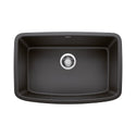 Blanco 442552 Valea SILGRANIT 27" Single Bowl Undermount Kitchen Sink - Anthracite