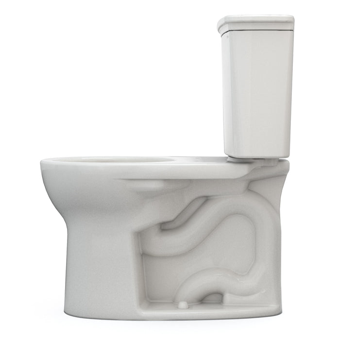 TOTO CST785CEFG#11 Drake Transitional Two-Piece Round 1.28 GPF Universal Height Toilet, Colonial White