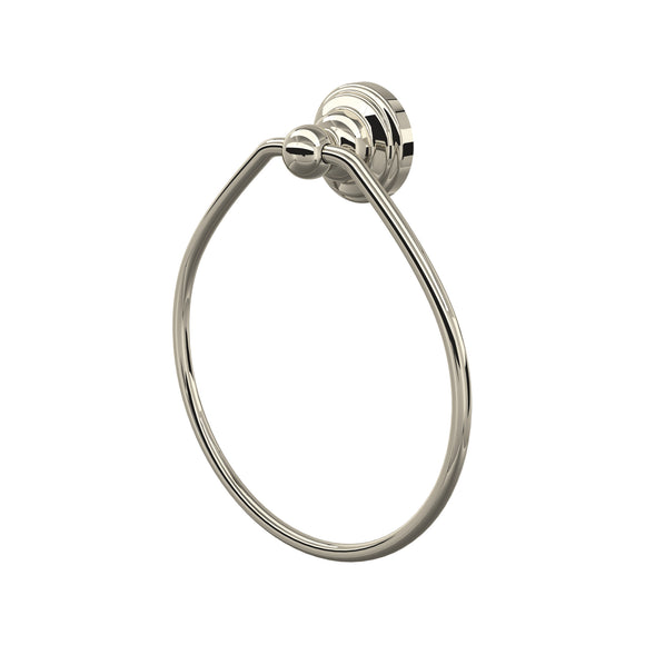 Rohl U.6935PN Perrin and Rowe Edwardian Wall Mount Towel Ring