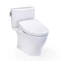 TOTO Washlet+ Nexus 1G Two-Piece Elongated 1.0 GPF Toilet with S5 Bidet Seat, Cotton White - MW4423446CUFG#01