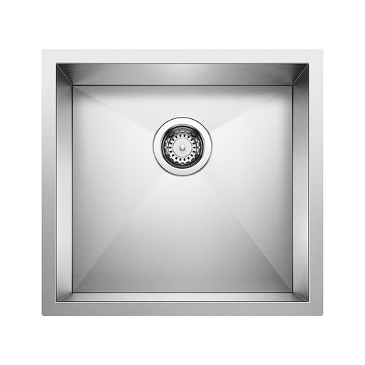 Blanco 516209 Precision R0 19" Single Bowl Undermount Stainless Steel Kitchen Sink
