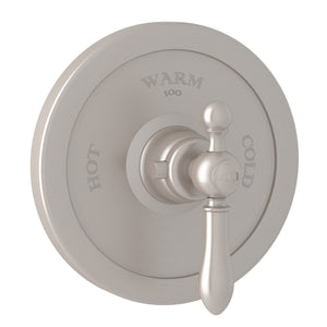 House of Rohl AC720LM-STN/TO Arcana Thermostatic Trim Plate without Volume Control