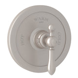 House of Rohl AC720LM-STN/TO Arcana Thermostatic Trim Plate without Volume Control